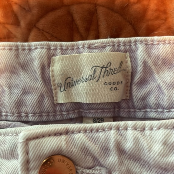 Lilac Universal Thread midi shorts, size 8/29 - Picture 2 of 2